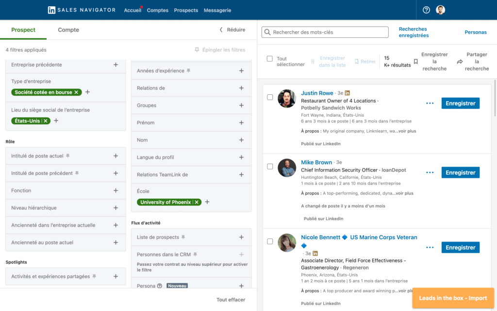 Comment utiliser Linkedin Sales Navigator ? 